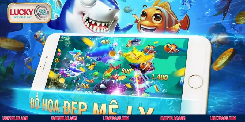 Trải nghiệm thú vị với game Bắn cá LUCKY88